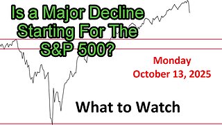 What to Watch Update for Monday October 13, 2025