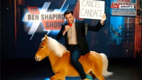 JAKEGTV - POV - You try watching Hanukkah news and everybodys watching Erika Kirk