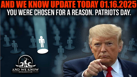 AND WE KNOW UPDATE TODAY 01.16.2025: BONDI, Ratcliffe show, the [DS] Panic over (Q)question, Epstein list coming? Trump card, X22 REPORT, BENJAMIN FULFORD, SG ANON