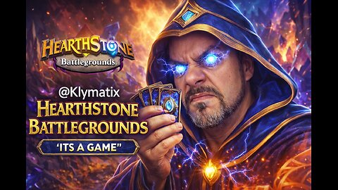 LIVE - ITS A GAME! BONUS STREAM! HEARTHSTONE BATTLEGROUNDS. NO POLITICAL VIDEOS