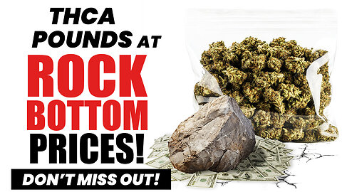 THCA Pounds for Wholesale Prices – Don’t Overpay!