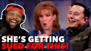 Joy Behar BEGS Elon Musk Not To SUE HER After SHE SAID THIS on The View ~ by The Officer Tatum 2/27/25