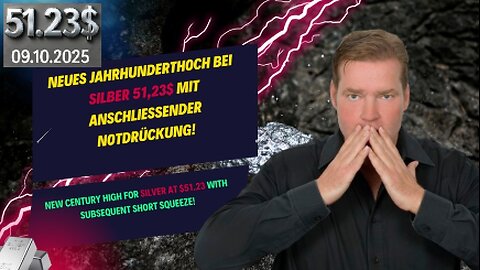 Neues Jahrhunderthoch bei Silber 51,23$ mit anschliessender Notdrückung!