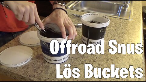 Offroad DIY Lös Buckets (Discontinued) Snus Review