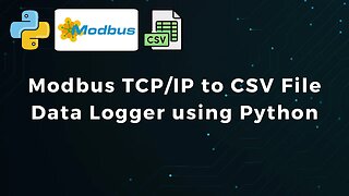 [BASIC] Modbus TCP/IP Device Data Logging to CSV File using Python