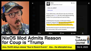 NixOS Mod Admits Reason for Coup is "Trump"