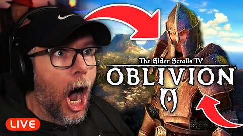 🔴LIVE - SILVERFOX PLAYS OBLIVION FOR THE FIRST TIME THIS WEEK