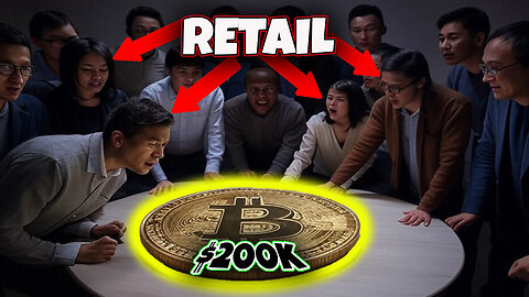 $200k BTC might be happening soon! Retail is ready, what will they do?!?!