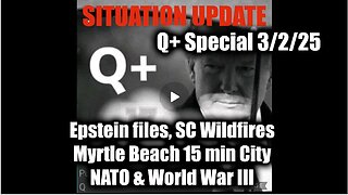 Situation Update 3/2/25 - Epstein Files, SC wildfires, Myrtle Beach 15 min city, NATO & World War 3