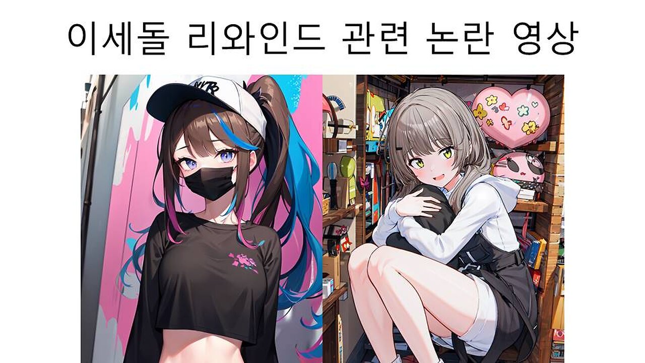 이세돌 리와인드 관련 논란 영상(이이리 칸나, 헤비, 가사 논란)