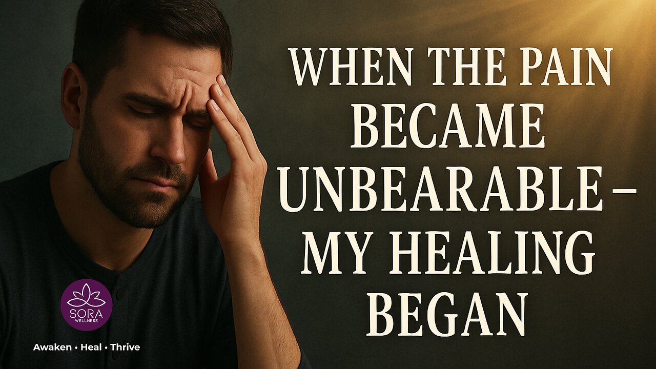When the Pain Became Unbearable — My Healing Began