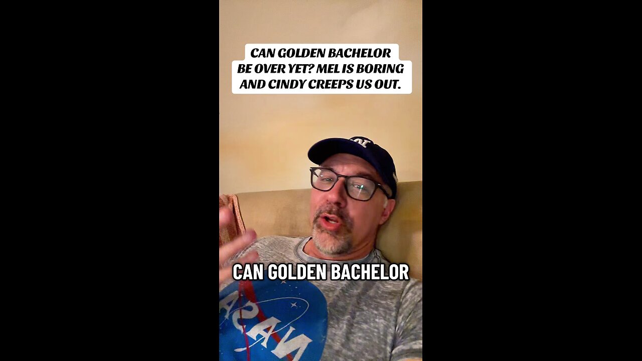 CAN GOLDEN BACHELOR BE OVER YET?