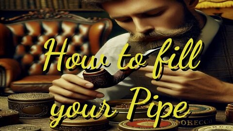 How to fill your Pipe: Beginner Pipe Smoker Tutorial Guide Series Episode 3