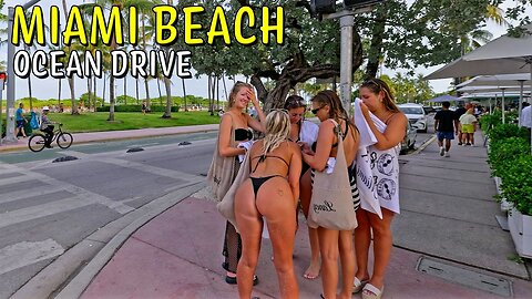 Miami’s Ocean Drive Walking Tour Caught UNBELIEVABLE Moments on Camera