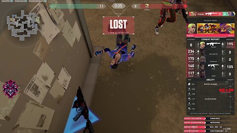 When you're to dumb to ACE in Valorant ...