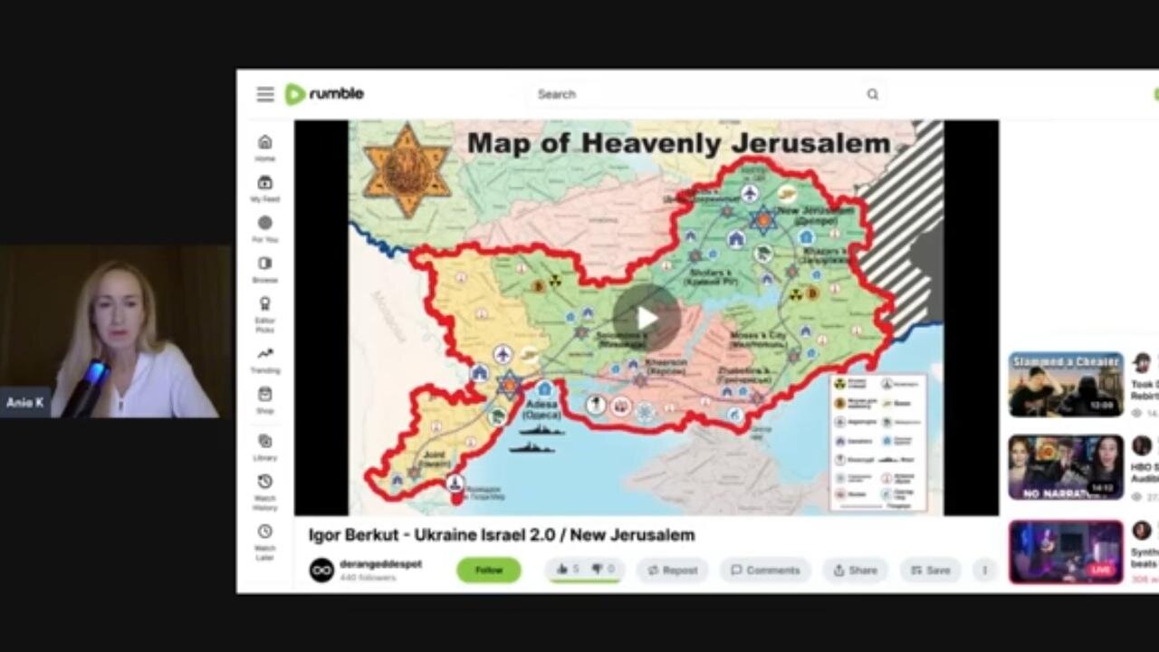 UKRAINE To Become Heavenly Jerusalem by 2029? New Khazaria 2.0 ~ by throughtheeyesof