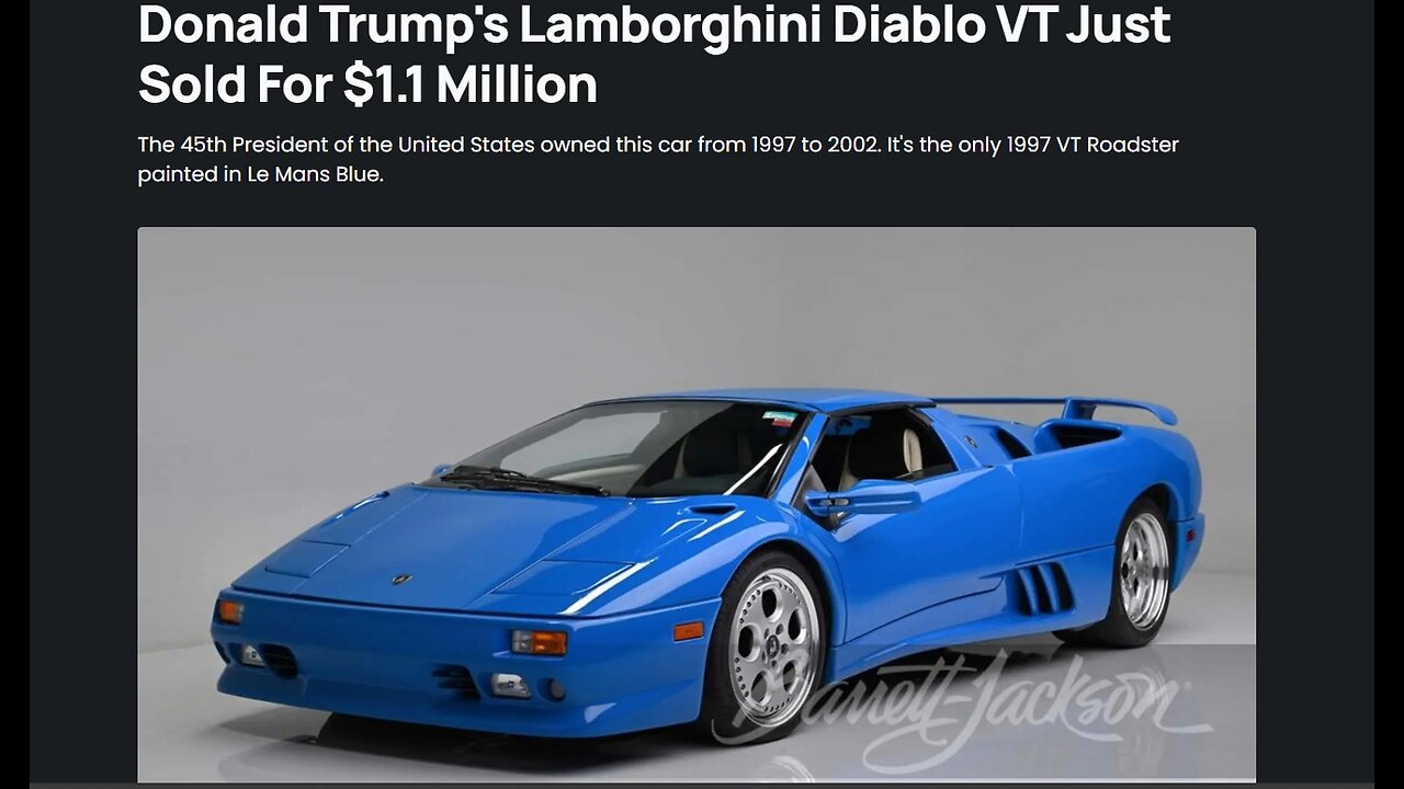 ~You Have A Very Nice Car!~