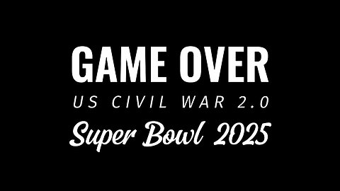 Civil War 2.0 - It's Game Over - Uncle Sam Has Played Us All