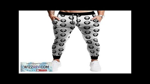 The Punisher Skull Logo Pattern White Marvel Sweatpants Review