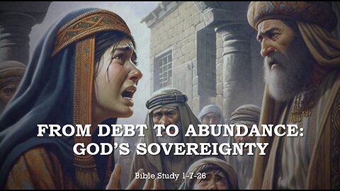 FROM DEBT TO ABUNDANCE: THE SOVEREIGNTY OF GOD.