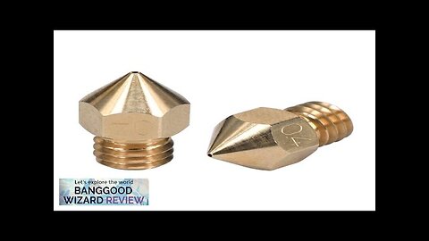 3D Printer Nozzle MK8 Clone CHT Nozzle M6 High Flow Copper Review