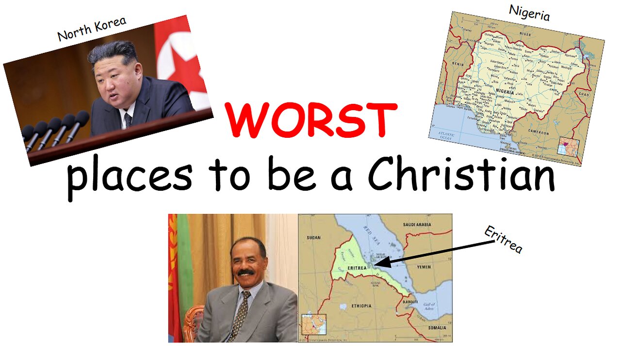 3 of the WORST places to be a Christian explained in 3 minutes.