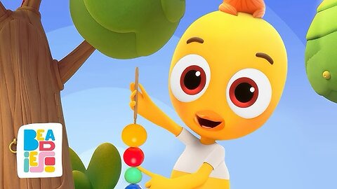 How to make a necklace for mom? 📿 — Beadies — Cartoons for kids | Beads for mother