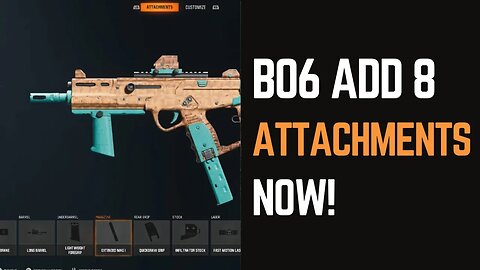 How to Get 8 Attachments in BO6 Explained!