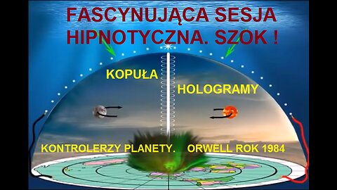 KOPUŁA Płaska Ziemia HOLOGRAMY SESJA HIPNOTYCZNA GIGANTYCZNE DRZEWA ORWELL 1984 Od 45:35 - REWELACJA