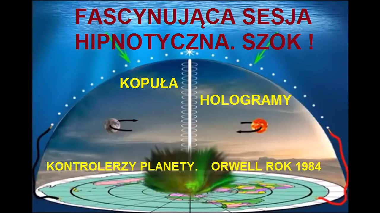 KOPUŁA Płaska Ziemia HOLOGRAMY SESJA HIPNOTYCZNA GIGANTYCZNE DRZEWA ORWELL 1984 Od 45:35 - REWELACJA