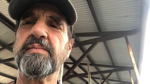 Cops move a homeless man on and trails in the sky