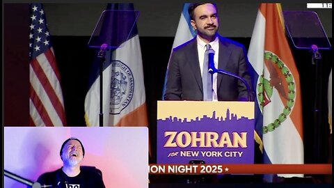 REACTION TO MANIAC MAMDANI ZOHRAN SHRILL COMMIE SPEECH; WINS NYC MAYOR, TERRIFYING THE NATION