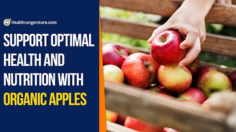 Support optimal health and nutrition with Organic Apples