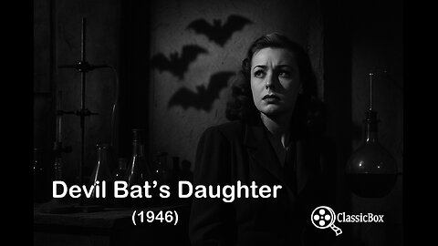 Devil Bat’s Daughter (1946) | Classic Horror Movie 🦇 | Public Domain Film | ClassicBox