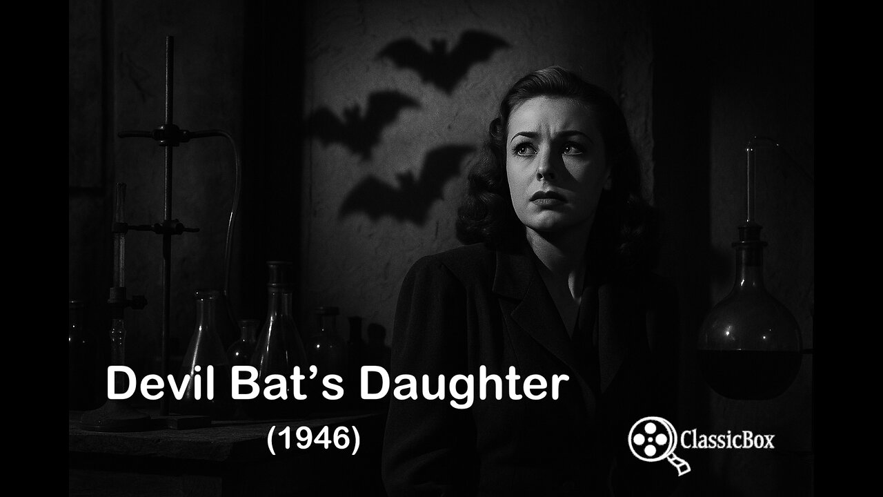 Devil Bat’s Daughter (1946) | Classic Horror Movie 🦇 | Public Domain Film | ClassicBox