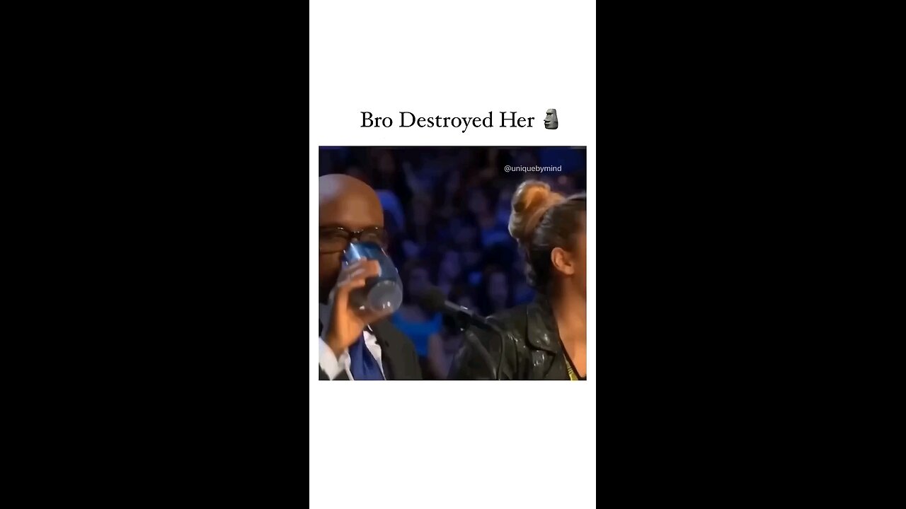 Bruh was born to Destroyed her 😶