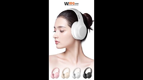 🎧 Wireless Freedom & 80H Power! Bluetooth 5.3 HiFi Headphones 🎶