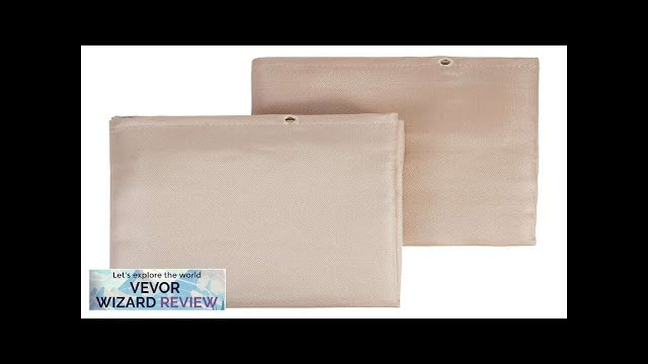 VEVOR Welding Blanket 2 Pack 6FT x 8FT Heat Treated Welding Blanket Review