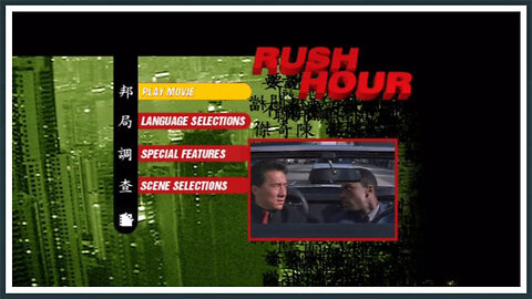 Rush Hour - DVD Menu