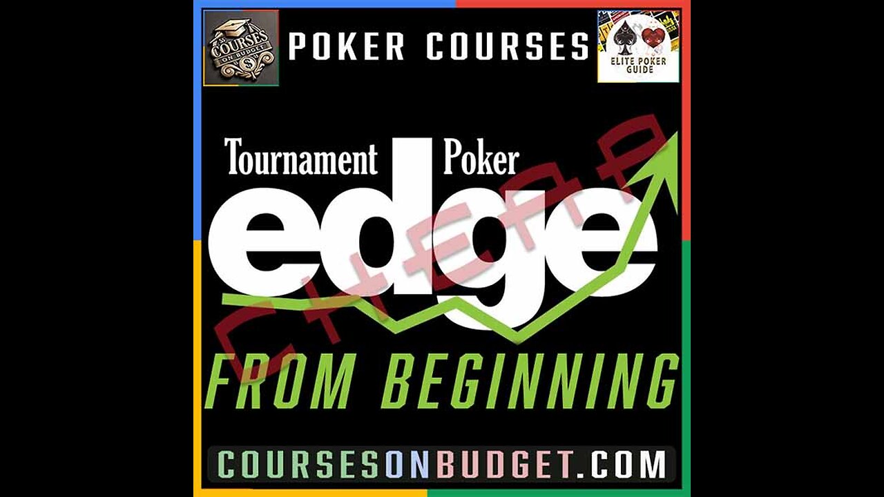 TOURNAMENT POKER EDGE FROM BEGINNING