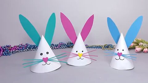 DIY easy paper rabbit