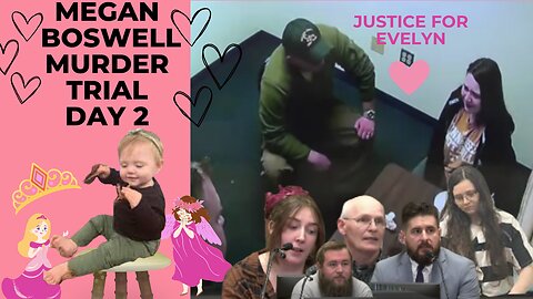 Day 4 FULL INTERROGATION+TEXTS Megan Boswell Murder Trial ***Justice For Baby Baby Evelyn***