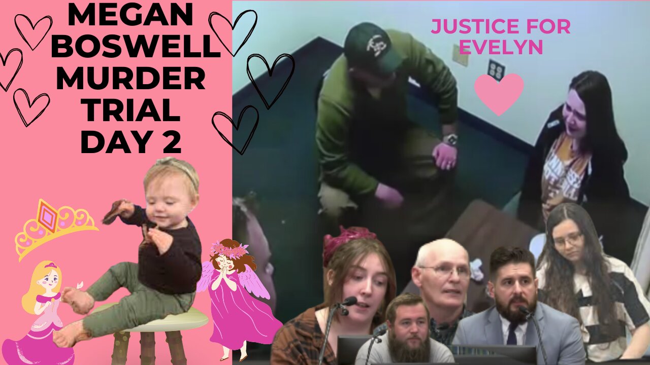 Day 4 FULL INTERROGATION+TEXTS Megan Boswell Murder Trial ***Justice For Baby Baby Evelyn***