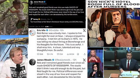 ( 0991 ) Summary of Patrick Byrne's Recent Revelations on Ric Grenell, John Ratcliffe, Benny Johnson (& Epstein Blackmail), & Beloved Legend Rob Reiner's & Wife's Murder Followed Conan Party Embarrassment of Son Nick