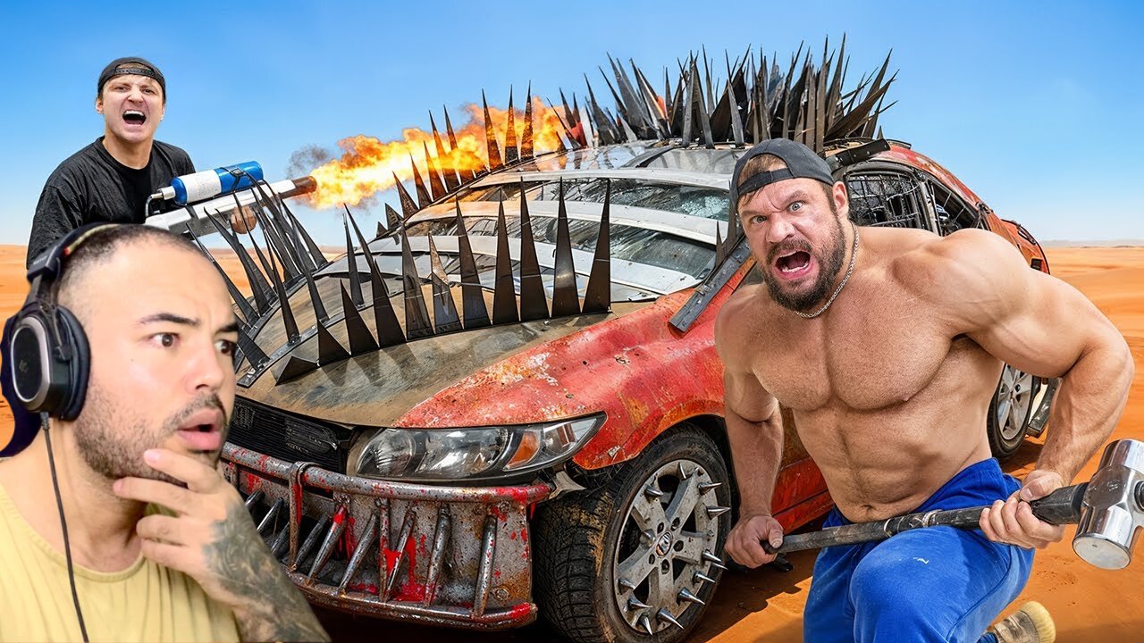 Kalkazian react JustDustin | Best Armored Car Wins $10,000