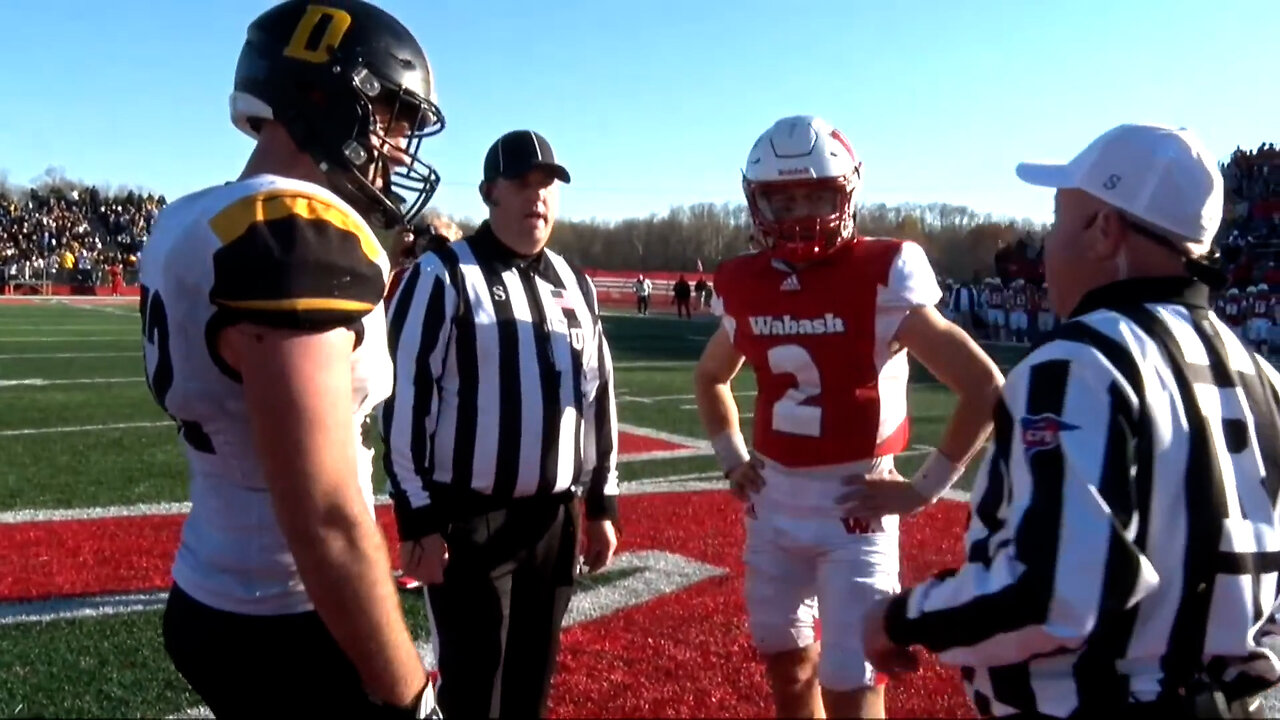 November 11, 2023 - The 129th Monon Bell Classic : DePauw at Wabash (Complete)