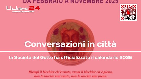 Conversazioni in città la Società del Gotto ha ufficializzato il calendario 2025