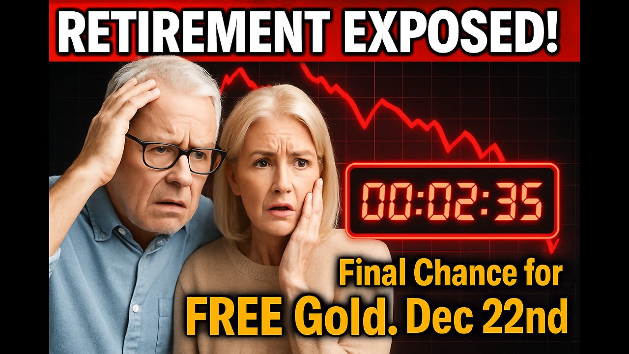 RETIREMENT EXPOSED: Final Chance for FREE Gold Before Sequence of Returns Risk Hits.