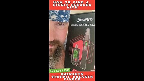 How to Find a Circuit Breaker for Your Receptacles with Kaiweets Circuit Breaker Finder