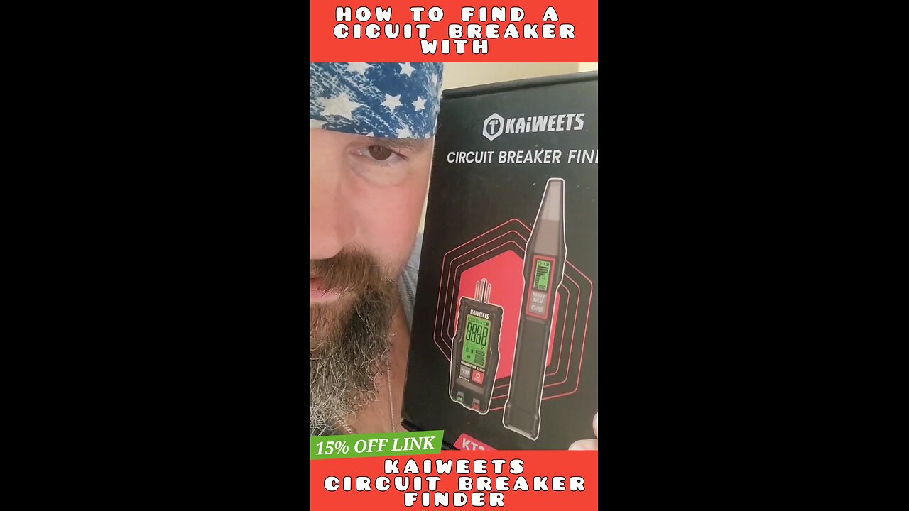 How to Find a Circuit Breaker for Your Receptacles with Kaiweets Circuit Breaker Finder